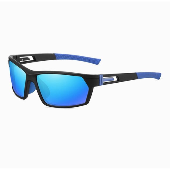 Blue Men's UV400 Polarized Sunglasses Outdoor Driving Sport Fishing Sun … - Picture 3 of 3